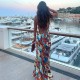 European/American Cross-border 2025 Autumn New Fashion Long-Sleeve Patched Fitted Elegant Sexy Dress Women Wholesale