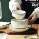 Ya kaoru japonais ichenzhi coeur vaisselle vaisselle ensemble combinaison maison créatif net rouge soupe bol bol de riz plat plat plat de poisson