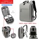 Men's business computer double-shoulder bag with print gift bag.