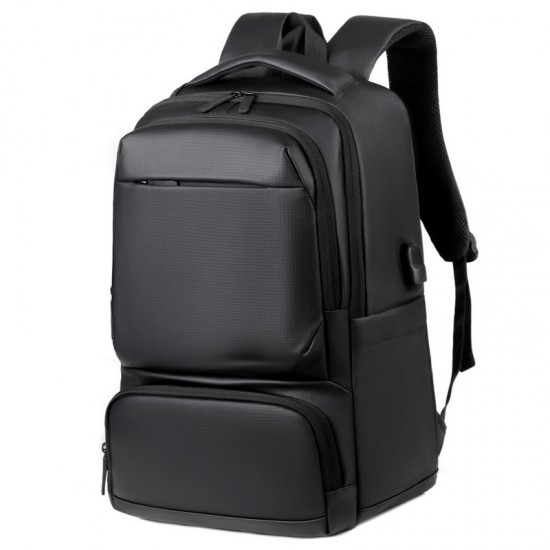 Cross-border double shoulder bags for men - large capacity business and office double shoulder backpacks for travel and commuting, lightweight and portable backpacks for short trips.
