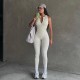 In Stock Cross-border Foreign Women's Fall/Winter 2024 Long-Sleeved Base Top with Solid Color Split Design for Wholesale