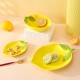 Cartoon mignonne citron vaisselle maison créatif céramique haut niveau de l’apparence assiette de fruits salade dessert vaisselle vaisselle assortiment