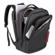 Computer double-shoulder bag, men's large capacity high-end commuting business travel double-shoulder bag, light and casual double-shoulder bag.