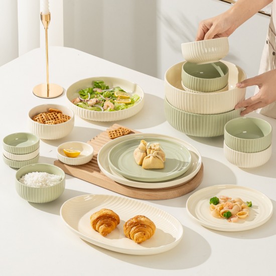 2023 nouveau spécial beau influenceur haut niveau d’apparence maison riz riz bol crème vent vaisselle vaisselle vaisselle vaisselle