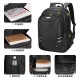 Men's Backpack Fashion Leisure Travel Bag Large Capacity Women's Short-Distance Business Duffle Bag Trend Brand