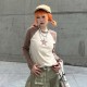 In-stock European and American autumn winter long-sleeved high-waist black female student sweet and cute waist cinched pleated A-line skirt dress