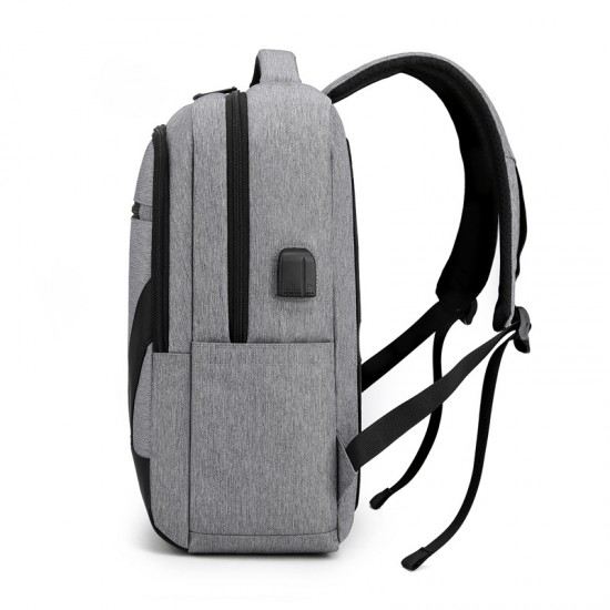 New Fashion Simple Business Double Shoulder Bag Men's Large Capacity Backpack Laptop Bag Women's Business Travel Commuting Luggage