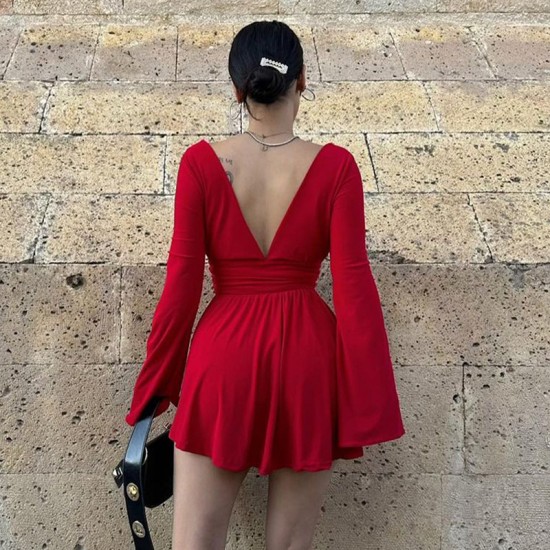 Cross-border European and American summer 2025 new style elegant fitted formal dress strapless slitted solid color slitless sleeveless dress for women