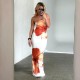 Cross-border 2025 autumn/winter trendy women's clothing, featuring a one-strap neck, elegant style, and deep V neckline.