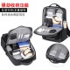 Cross-border double-shoulder bag, large capacity leisure travel bag, backpack for men, high-end business computer backpack for commuting.