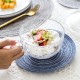 Yasawa style japonais main ramie fil rond tapis de table tapis isolant anti-chaud tapis antidérapant bol plat tapis casserole