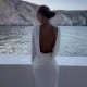 European and American 2025 summer new style fashionable foreign trade women's elegant bare-chest open-back pleated short dress wholesale