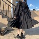 In Stock: European Cross-Belted Summer 2025 New Design Sexy Fashioned, Ruffled, Sheer Collar Beach Dress