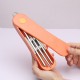 Acier inoxydable cuillère fourchettes baguettes creative spin rangement boîte vaisselle portable ensemble de repas étudiant voyage extérieur pique-nique