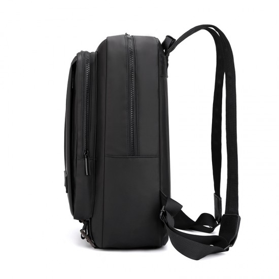 Large-capacity backpack for men, multi-functional with USB computer compartment. For 15.6-inch computers.