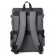 Hard-shell business double-shoulder bag for men, casual waterproof backpack, men's nightlight multi-functional computer bag, gift bag
