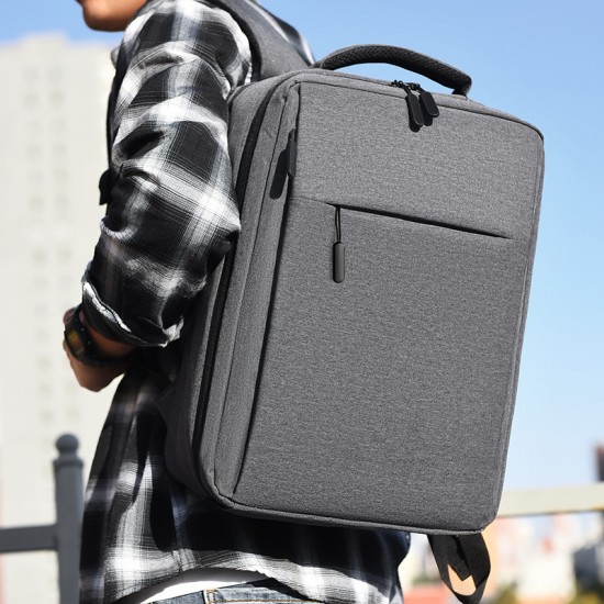 Men's business computer double-shoulder bag with print gift bag.