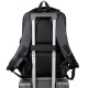 Cross-border trendy men's flip-top double shoulder backpacks - large capacity outdoor and travel double shoulder backpacks, trendy and fashionable backpacks for men, business and office use.