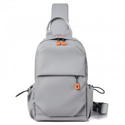 Cross-border men's double-shoulder bag, new style functional wind backpack, casual single-shoulder bag, mailbag, business commuting water-resistant backpack.
