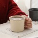 Tasse à pincer à la main nordique simple tasse à café individuelle tasse à sens avancé bureau créatif thé de l’après-midi tasse en céramique