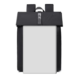 Cross-border men's computer backpack for outdoor short trips. Multi-functional expansion double-shoulder bag for men. Business large-capacity double-shoulder bag for men.