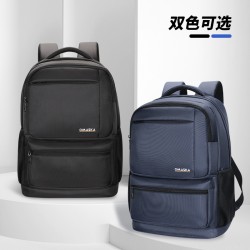 Men's Double Shoulder Bag Large Capacity Business Leisure Bag Commuting Backpack Student Luggage
