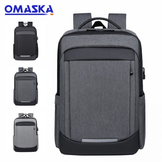 Cross-border double-shoulder bag, large capacity leisure travel bag, backpack for men, high-end business computer backpack for commuting.