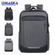 Cross-border double-shoulder bag, large capacity leisure travel bag, backpack for men, high-end business computer backpack for commuting.