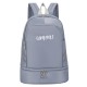 Large-capacity backpack for business and casual wear, simple design, suitable for USB computers. For commuting.