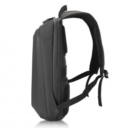 New business casual men's bag, hard-shell motorcycle men's double shoulder bag, fashionable business commuting computer double shoulder bag for men