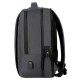 Cross-border wholesale double shoulder bag - men's business computer bag, large capacity expandable double shoulder backpack, weight reduction for commuting