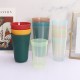 Mugs en plastique mugs minimalistes pp couple paire mugs créatifs brosse à dents mugs transparents mugs toilette