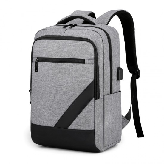 New Fashion Simple Business Double Shoulder Bag Men's Large Capacity Backpack Laptop Bag Women's Business Travel Commuting Luggage