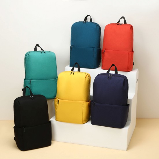 New women's double-shoulder bag, high appearance level, dopamine colorful leisure sports bag, outdoor travel double-shoulder bag for climbing storage.