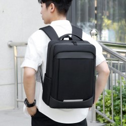Cross-border double-shoulder bag, large capacity leisure travel bag, backpack for men, high-end business computer backpack for commuting.