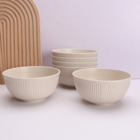 Cross-border grain vertical paille de blé bols tasses plateaux couverts maison salade bol de riz assiette de repas café tasses à boire ensemble cadeau