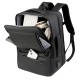 Cross-border double shoulder bags for men - business computer backpacks, large capacity for outdoor travel and office use, dual shoulder bags for commuting and computer use, business and office computer backpacks for travel and commuting.