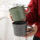 Tasse à pincer à la main nordique simple tasse à café individuelle tasse à sens avancé bureau créatif thé de l’après-midi tasse en céramique