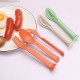 Paille de blé planche à découper pliable planche à découper couteau portatif fourchette cuillère planche à découper maison planche à découper de cuisine set de table
