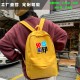 New-style backpack for men with large capacity, lightweight business computer bag, simple double-shoulder backpack for commuting