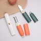 Couteau à fruits multifonctionnel portable en acier inoxydable éplucheur de fruits et légumes double tête râpe à fruits décapsuleur de cuisine gadget