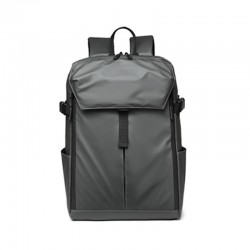 Men's double-shoulder backpack with large capacity for business use, casual travel bag for women and men
