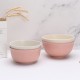 Paille de blé bol de riz 13cm salade familiale 15 bols bol de céréales bol à pâte à bulle à grain vertical créatif 4 bols ensemble boîte cadeau