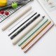 Amazon stainless stainless paille set creative paille motif portable paille de blé tube café et thé paille