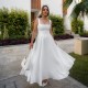 Fulfillment 2025 European cross-border French style loose collar waist cinched A-shaped casual fashionable strap-on long dress for women wholesale