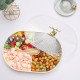 Diviser compotes maison salon noix boîte à bonbons créativité snack léger luxe compotes sèches net thé noir plusieurs compotes