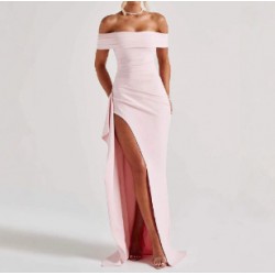 European and American 2025 summer cross-border elegant fashionable halter floral print fitted summer dress for women wholesale