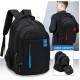 New backpack for men. Casual outdoor travel bag for women. Simple commuting computer double-shoulder bag. Book bag for college students.