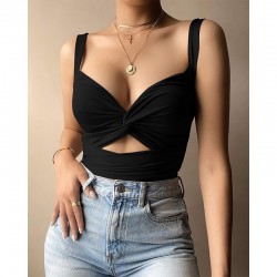 Wholesale cross-border European 2025 spring-summer new style women's pure color, elegant collar, backless, sexy, slit, one-piece dress for women.