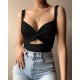 Wholesale cross-border European 2025 spring-summer new style women's pure color, elegant collar, backless, sexy, slit, one-piece dress for women.